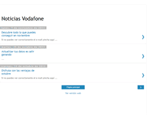 Tablet Screenshot of noticias-vodafone.blogspot.com