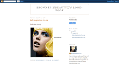 Desktop Screenshot of brownskinbeautyx.blogspot.com