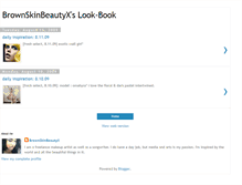 Tablet Screenshot of brownskinbeautyx.blogspot.com