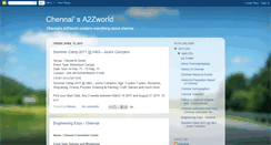 Desktop Screenshot of chennais-a2zworld.blogspot.com