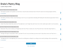 Tablet Screenshot of drakespoetryblog.blogspot.com