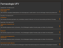 Tablet Screenshot of farmacologiaufv.blogspot.com