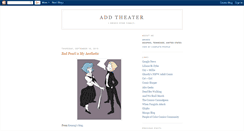 Desktop Screenshot of addtheater.blogspot.com