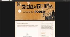 Desktop Screenshot of lacaricaturaseburladelpoder.blogspot.com