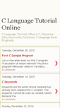 Mobile Screenshot of c-tutoriall.blogspot.com