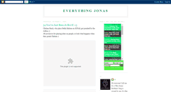 Desktop Screenshot of everything-jonas217.blogspot.com