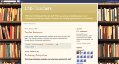 Desktop Screenshot of lmsteachers.blogspot.com