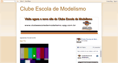 Desktop Screenshot of clubeescolademodelismo.blogspot.com