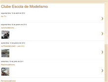 Tablet Screenshot of clubeescolademodelismo.blogspot.com