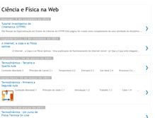 Tablet Screenshot of cienciaefisicanaweb.blogspot.com