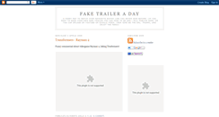 Desktop Screenshot of fakeaday.blogspot.com