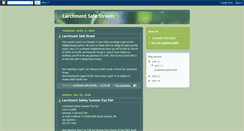 Desktop Screenshot of larchmontsafestreets.blogspot.com