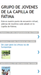 Mobile Screenshot of grupojovenesfatima.blogspot.com