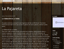 Tablet Screenshot of lapajareta.blogspot.com