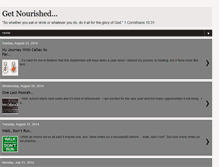 Tablet Screenshot of getnourished.blogspot.com