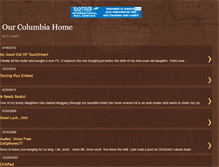 Tablet Screenshot of ourcolumbiahome.blogspot.com