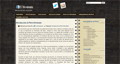 Desktop Screenshot of ds-elperuenelvirreinato.blogspot.com
