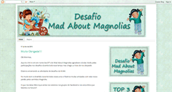 Desktop Screenshot of desafiomadaboutmagnolias.blogspot.com