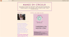 Desktop Screenshot of mamasencirculo.blogspot.com