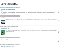 Tablet Screenshot of estivepensandokl.blogspot.com