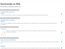 Tablet Screenshot of escrevendonaweb.blogspot.com