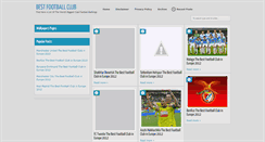 Desktop Screenshot of best-football-club.blogspot.com