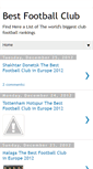 Mobile Screenshot of best-football-club.blogspot.com