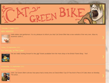 Tablet Screenshot of catgreenbike.blogspot.com