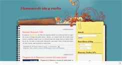 Desktop Screenshot of flamencodeidayvuelta.blogspot.com