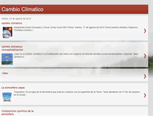 Tablet Screenshot of cambiosdelclimaenelmundo.blogspot.com