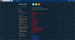 Desktop Screenshot of cheatrode.blogspot.com