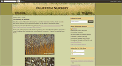 Desktop Screenshot of bluestemnursery.blogspot.com