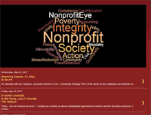 Tablet Screenshot of nonprofiteye.blogspot.com