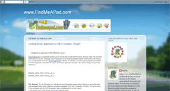 Desktop Screenshot of findmeapad.blogspot.com