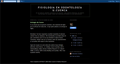 Desktop Screenshot of fisiologiaodontologia.blogspot.com