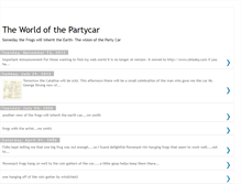 Tablet Screenshot of partycar.blogspot.com