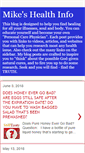 Mobile Screenshot of mikeshealthinfo.blogspot.com