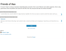 Tablet Screenshot of friendsofmao.blogspot.com