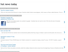 Tablet Screenshot of news-infotoday.blogspot.com