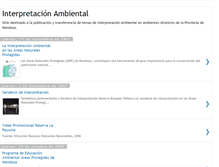 Tablet Screenshot of interpretacionambiental.blogspot.com