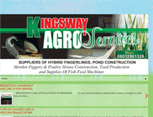 Tablet Screenshot of kingswayagroservices.blogspot.com