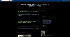 Desktop Screenshot of plaintalk2010.blogspot.com