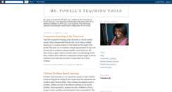 Desktop Screenshot of cpowellteachingtools.blogspot.com