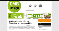 Desktop Screenshot of cmbdesigner.blogspot.com