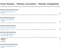 Tablet Screenshot of e-visa-vn.blogspot.com