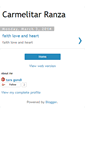 Mobile Screenshot of carmelitarranza.blogspot.com