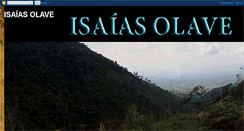 Desktop Screenshot of isaiasolave.blogspot.com