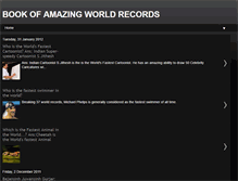 Tablet Screenshot of amazingworldrecords.blogspot.com