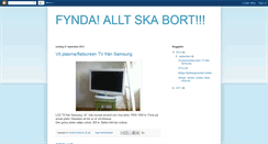 Desktop Screenshot of fyndafynda.blogspot.com