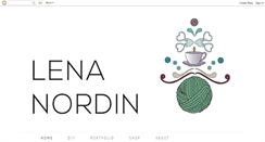 Desktop Screenshot of lenanordin.blogspot.com